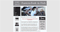 Desktop Screenshot of farmtoforkandfish.co.uk